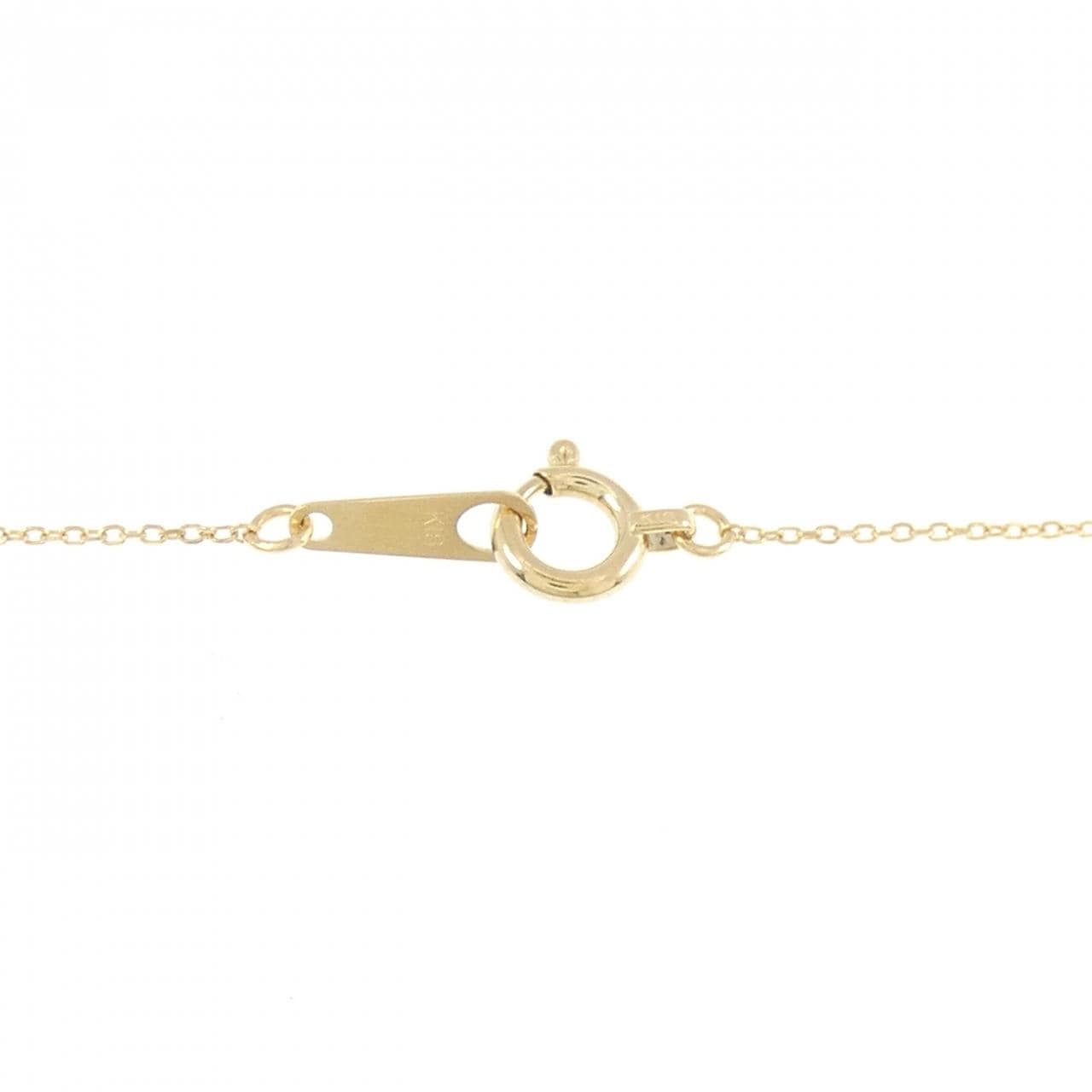K18YG ダイヤモンド ネックレス 0.23CT