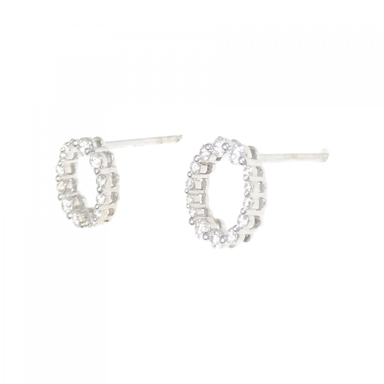 ポンテヴェキオ ダイヤモンド ピアス 0.44CT