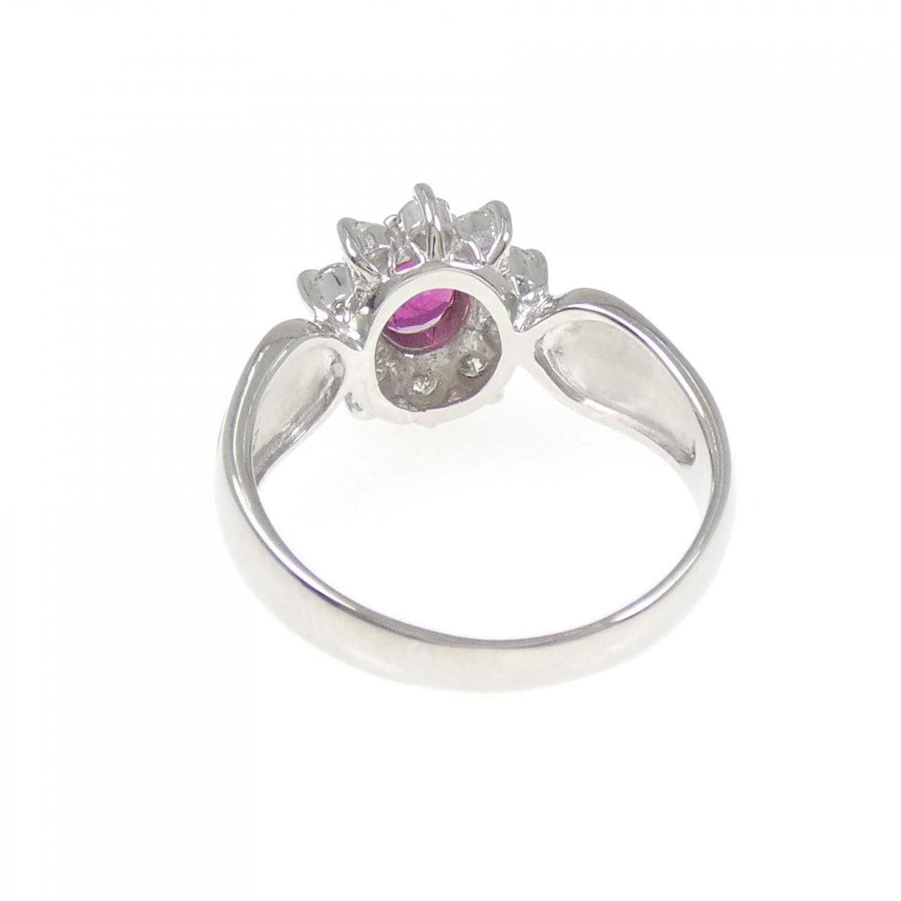PT900 ルビー リング 0.38CT