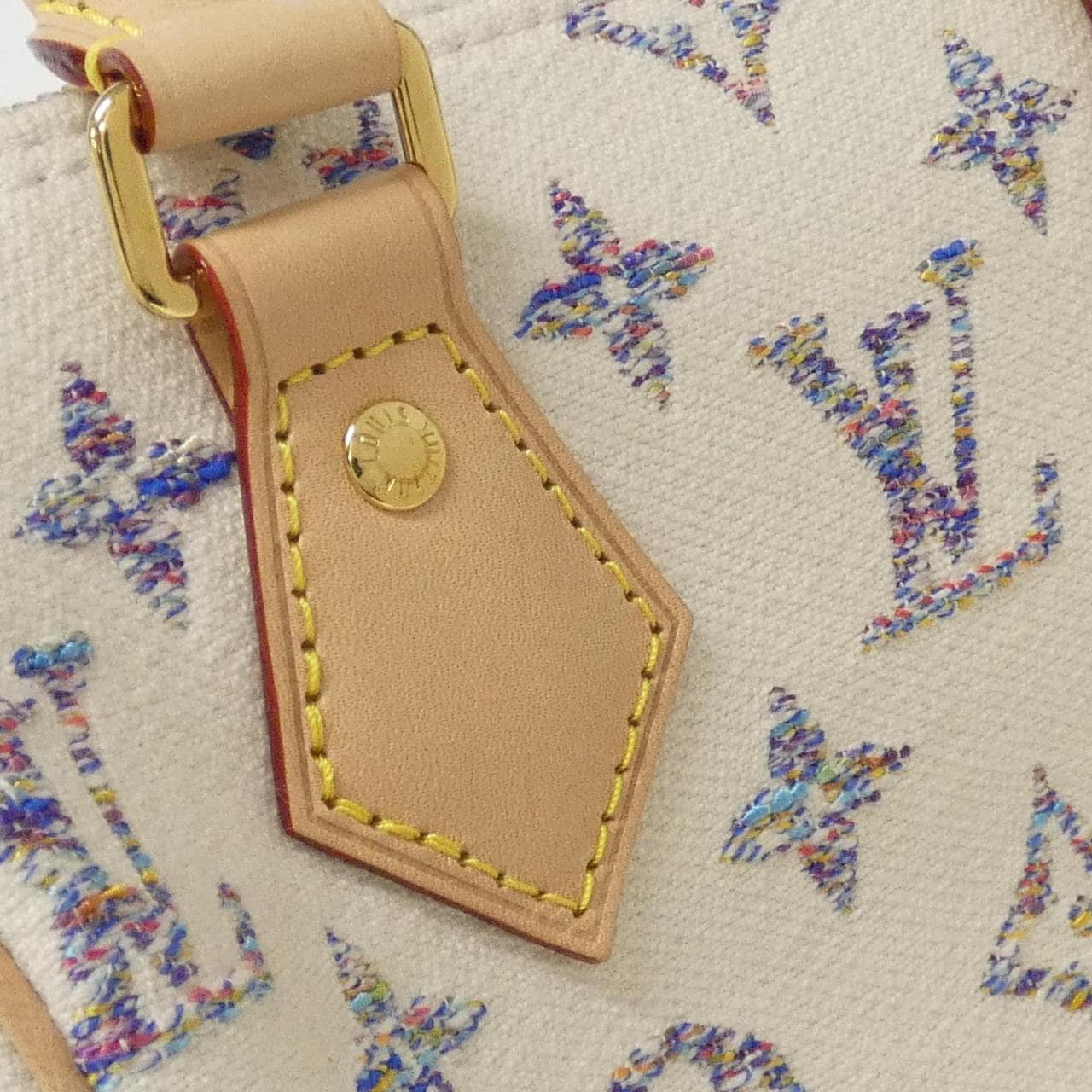 ルイヴィトン ツイード モノグラム マルチカラー スピーディ バンドリエール 20cm M24709 ボストンバッグ