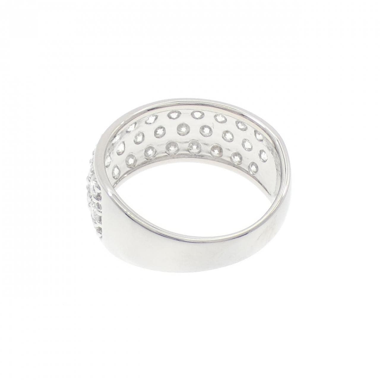 PT900 パヴェ ダイヤモンド リング 2.10CT