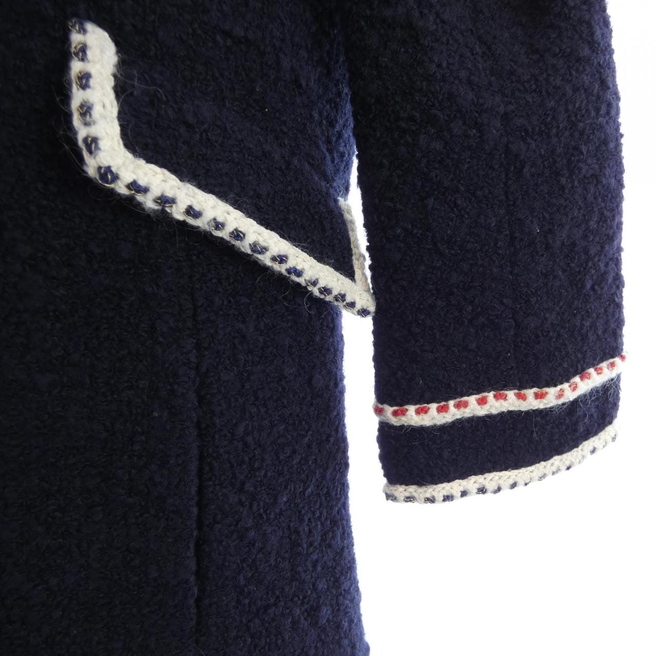 シャネル CHANEL P59643V37141 18B ノーカラージャケット