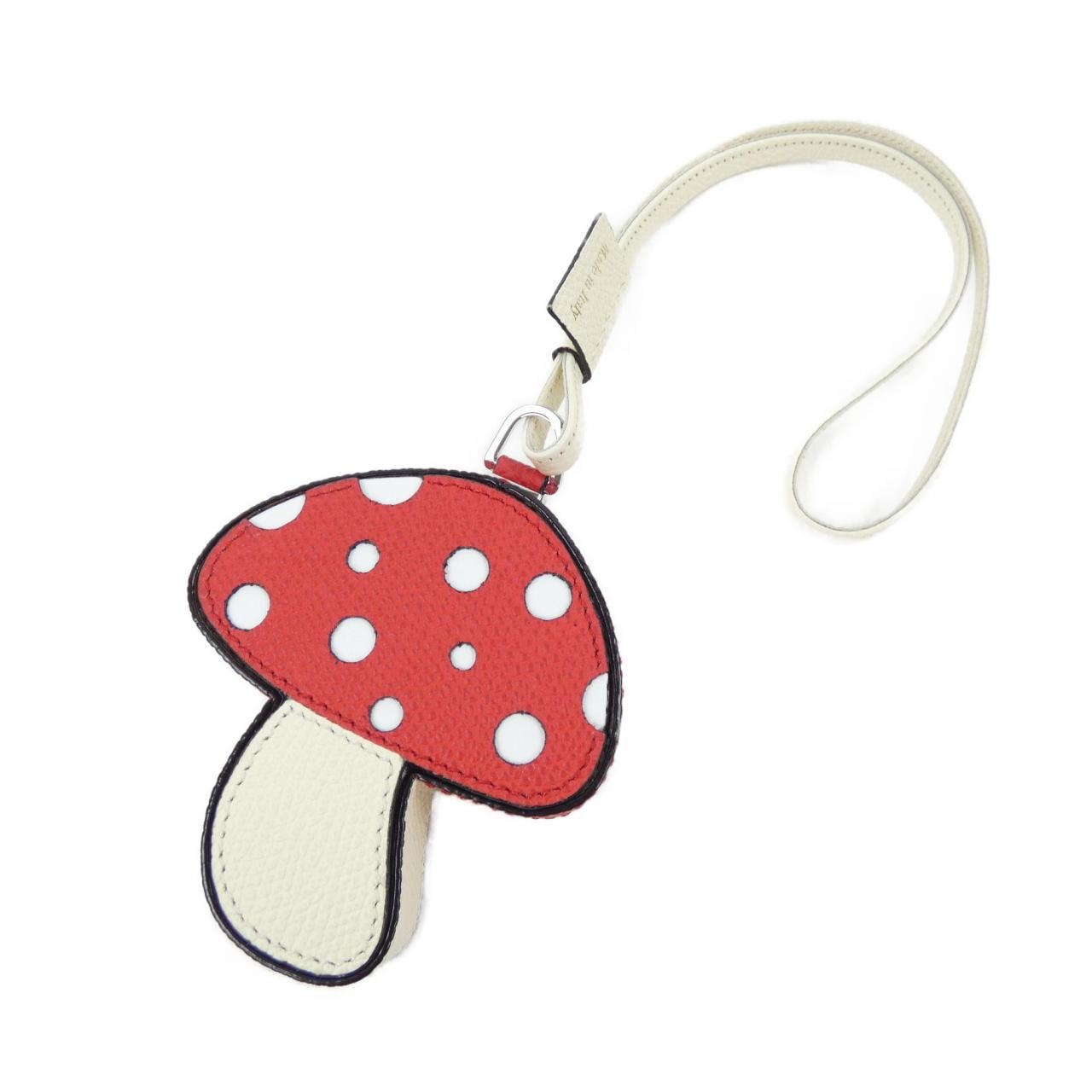ヴァレクストラ VALEXTRA キノコ MUSHROOM KEY HOLDER