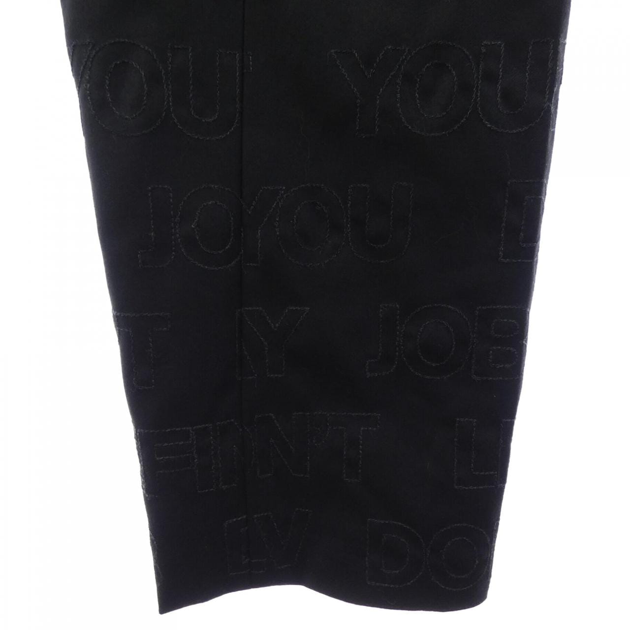 ルイヴィトン LOUIS VUITTON シガレットパンツウィズエンブロイダリーレター HLP06WET0 パンツ