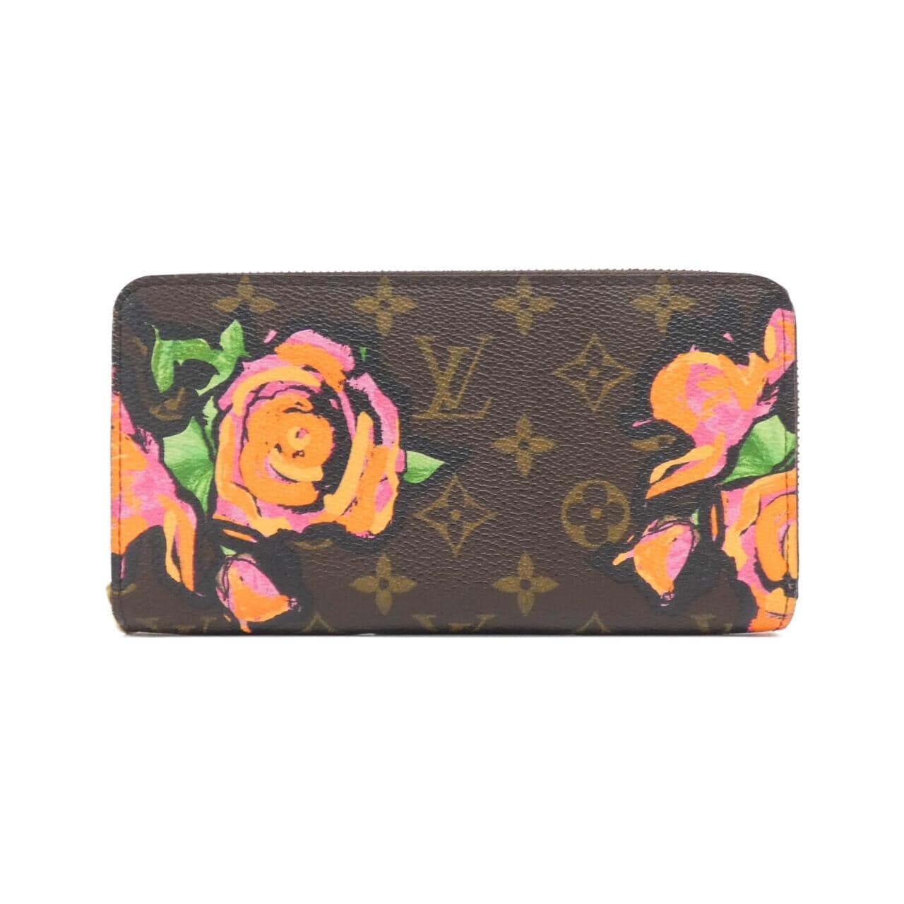 LOUIS VUITTON Monogram Rose (Steven Sprough Zippy Wallet M93759 Wallet