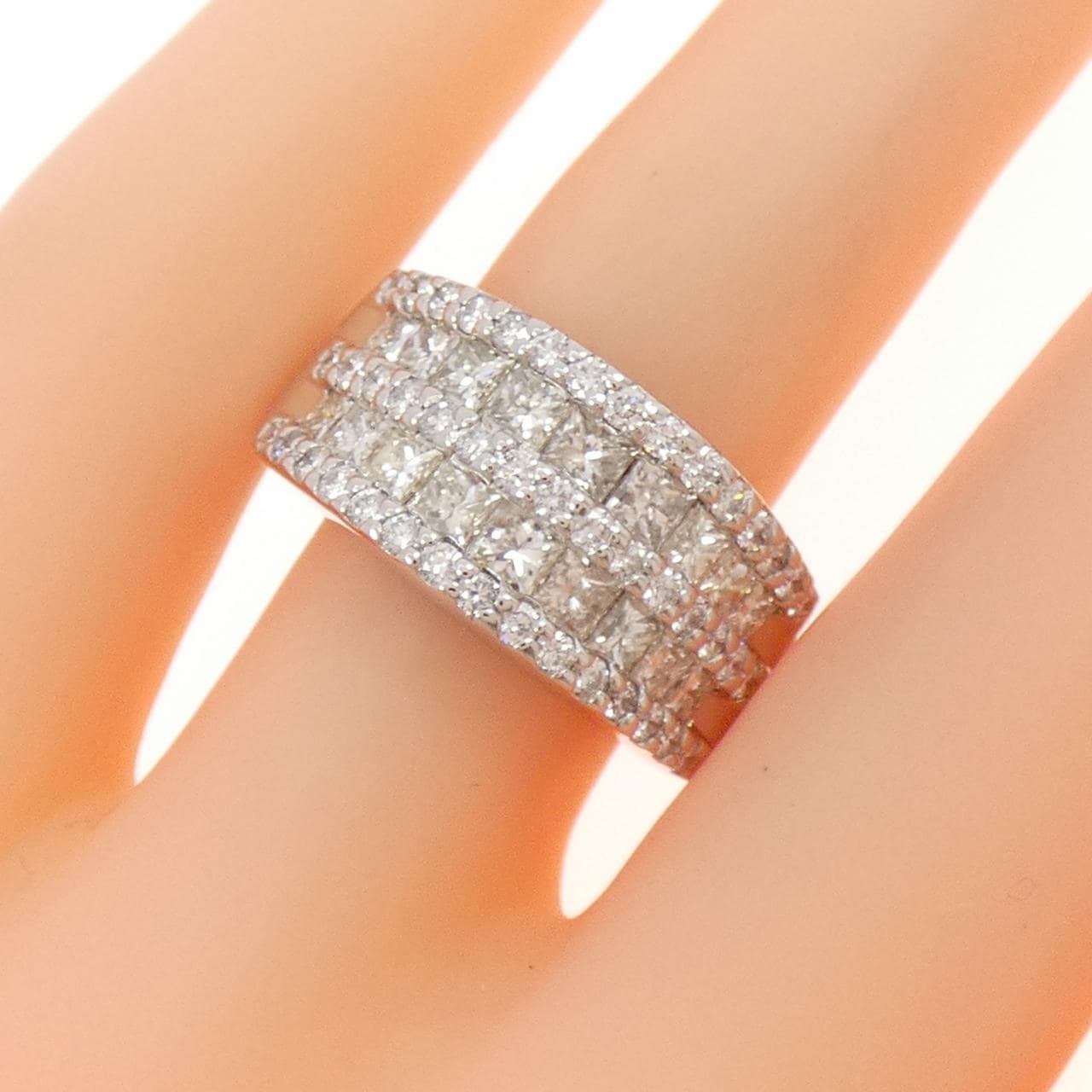 PT900 ダイヤモンド リング 2.00CT