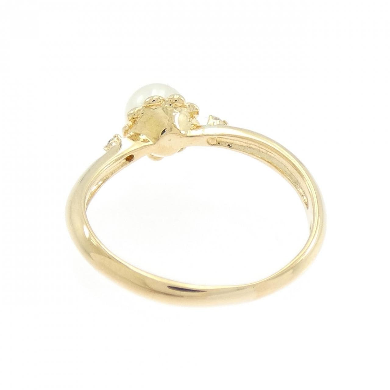 K18YG アコヤパール リング 5.2mm