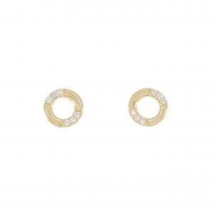 [Remake] K18YG Diamond earrings 0.08CT