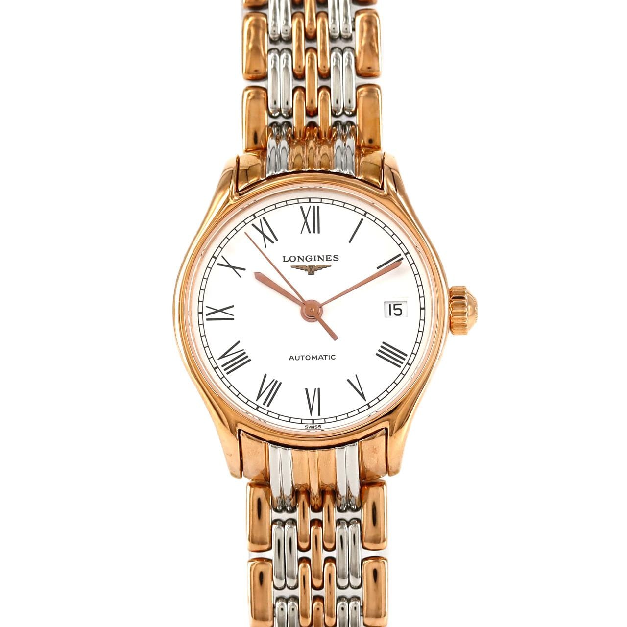 [新品] LONGINES Reel RG Combi L4.360.1.11.7 SSxGP自動上弦