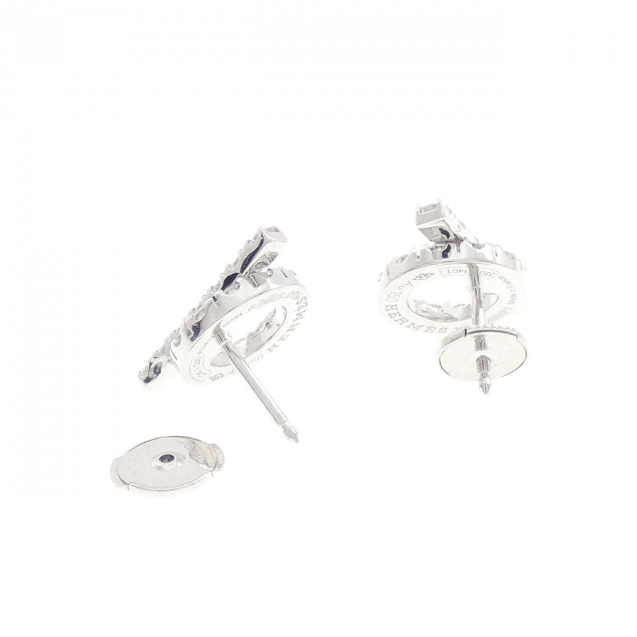 エルメス フィネス ピアス 2.28CT