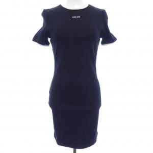 ミュウミュウ MIU MIU コットン ミニドレス MJA846 S232 12HM カットワンピース