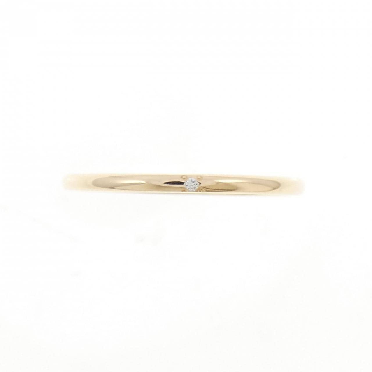 K10YG ダイヤモンド リング 0.005CT