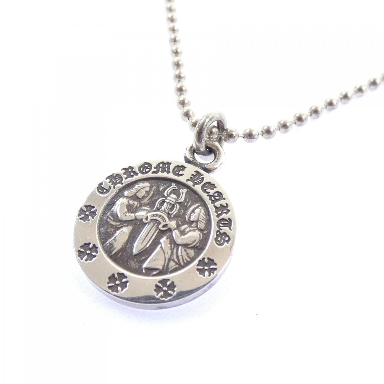 クロムハーツ CHROME HEARTS ANGEL MEDAL V2 CHROME HEARTS/CH PLUSES 202033719SLVXXX111 PENDANT