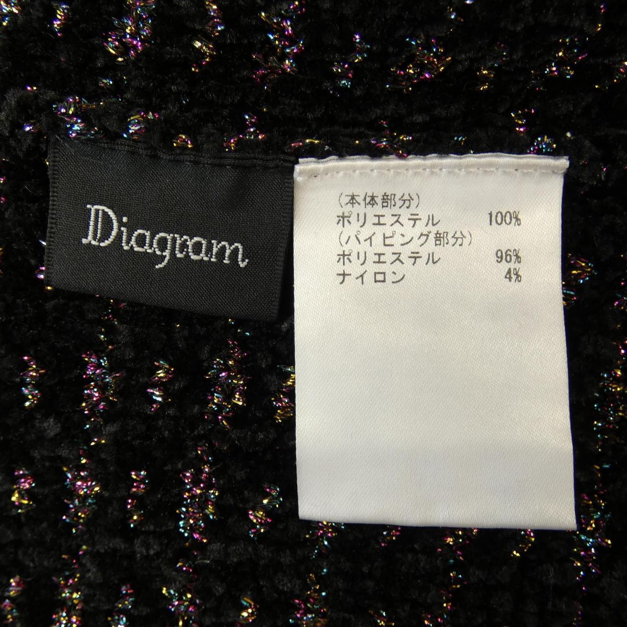 ダイアグラム Diagram カーディガン