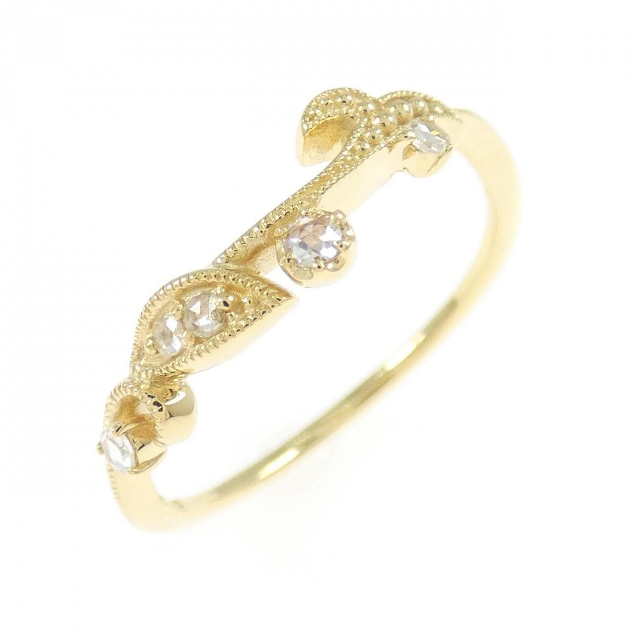 K18YG ダイヤモンド リング 0.05CT