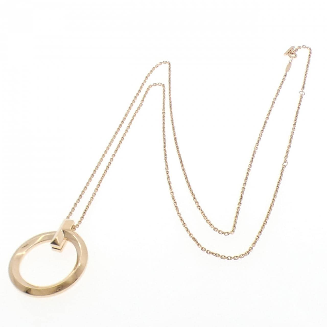 ティファニー Tワン サークル ラージ ネックレス