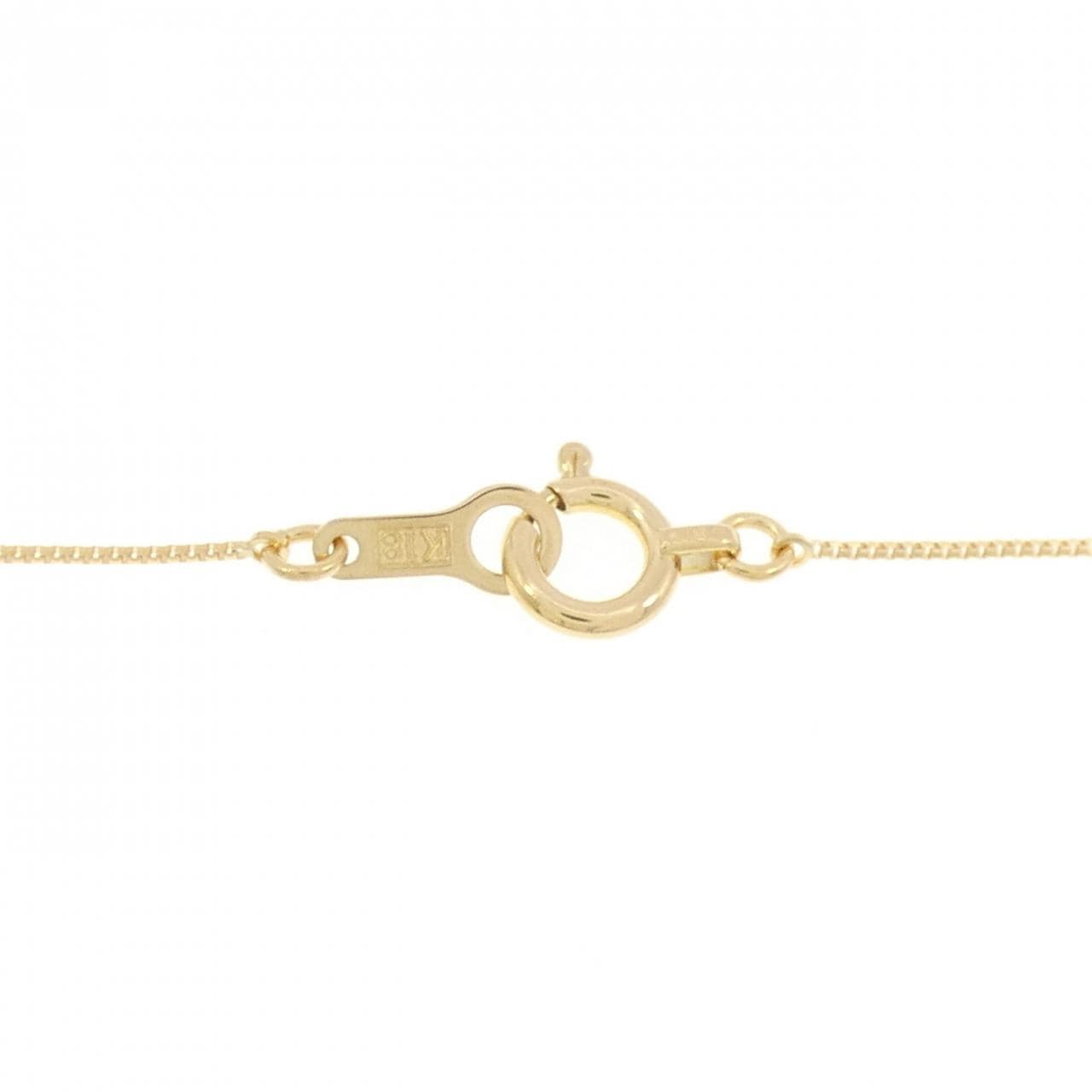 K18YG ダイヤモンド ネックレス 0.30CT