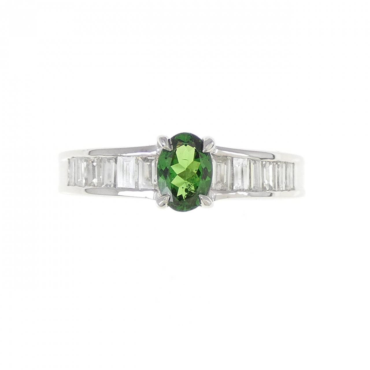 PT Green Garnet Ring 0.50CT