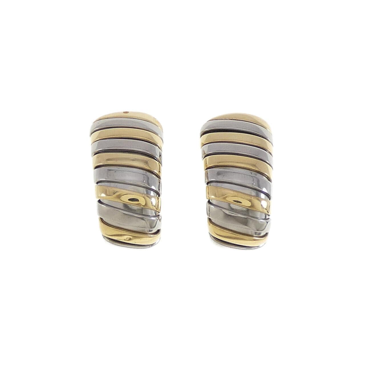 BVLGARI 750YG/ST耳夹