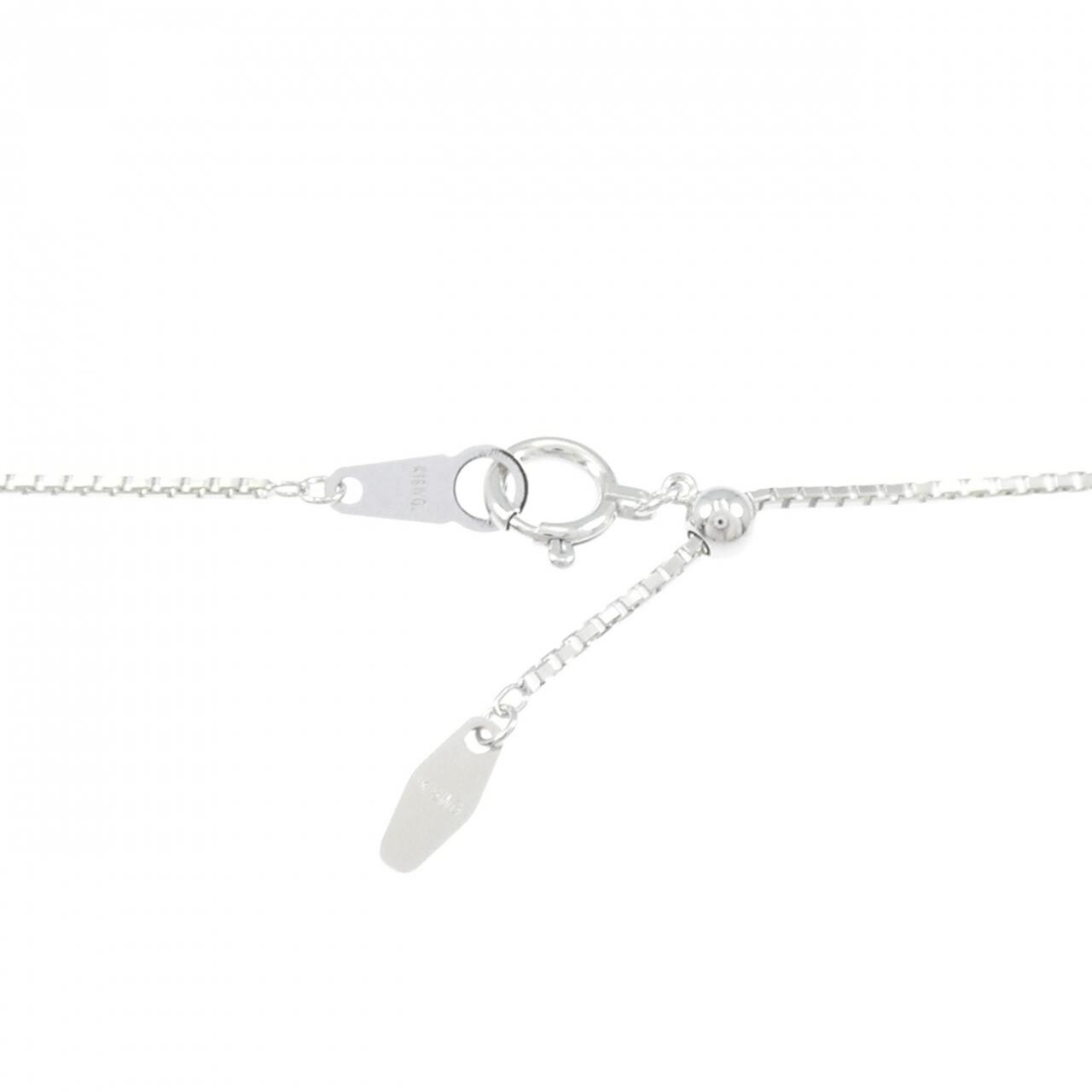 K18WG エメラルド ネックレス 0.85CT