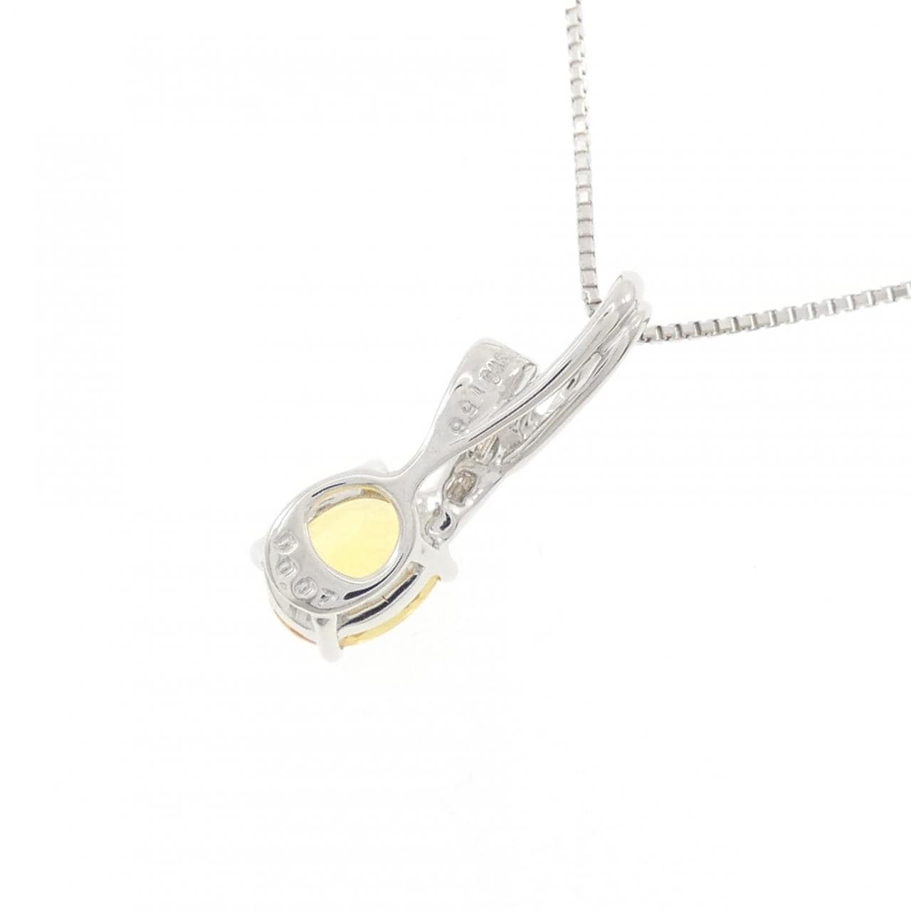 K18WG サファイヤ ネックレス 1.58CT