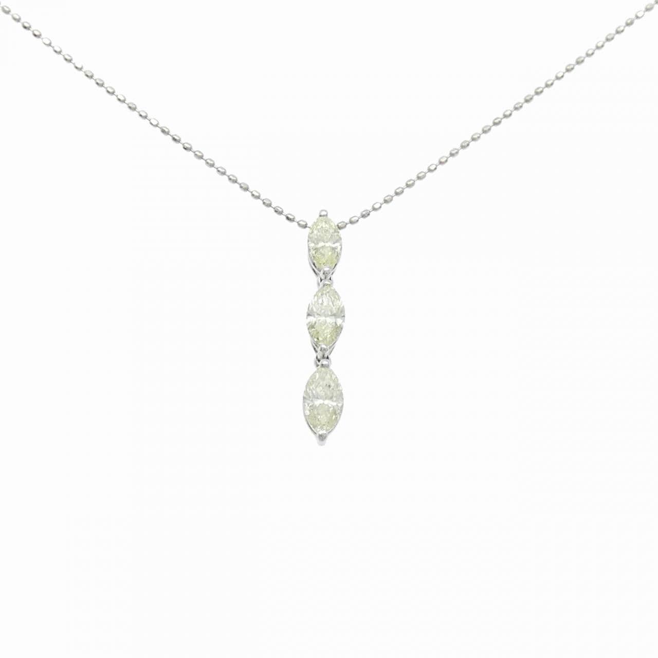 PT900/PT850 Diamond Necklace 1.00CT