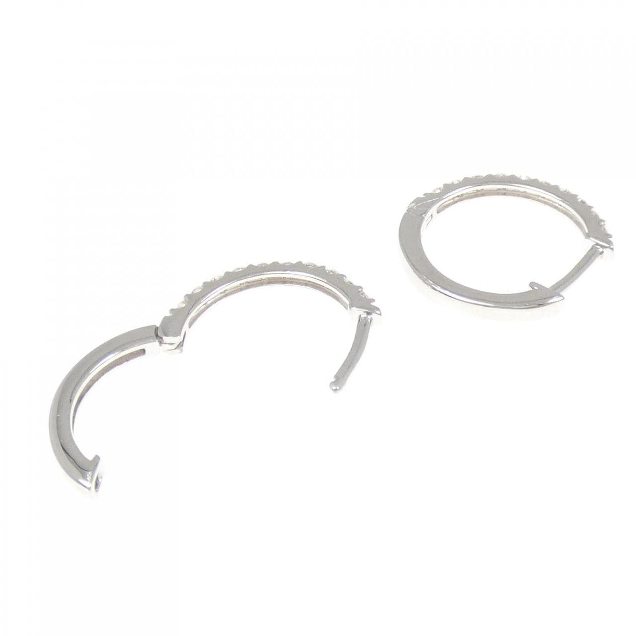 PT900 Diamond Earrings 0.34CT