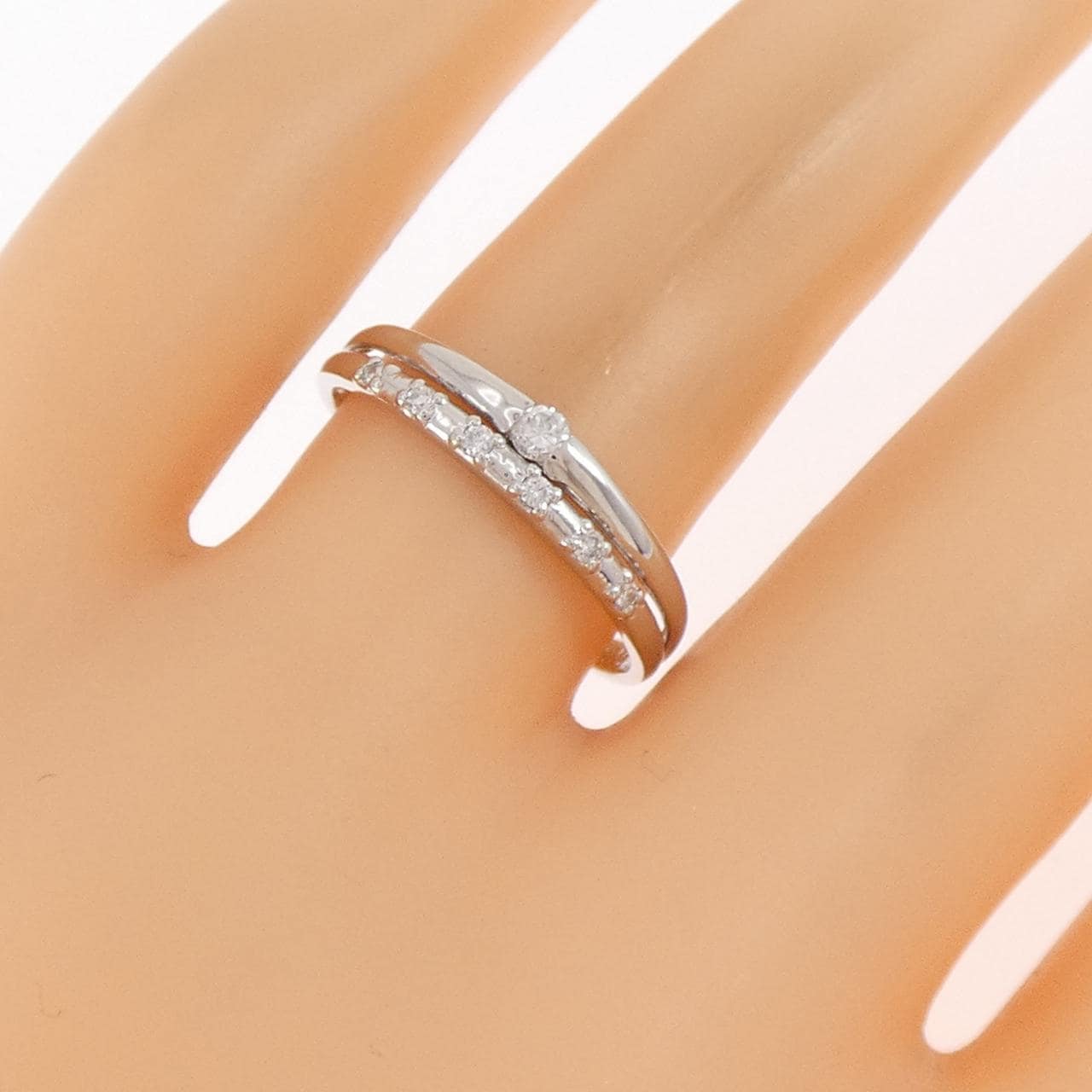 PT900 ダイヤモンド リング 0.10CT