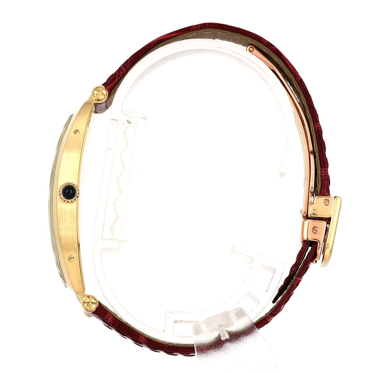 カルティエ トノーLM YG W1527651 YG 手巻