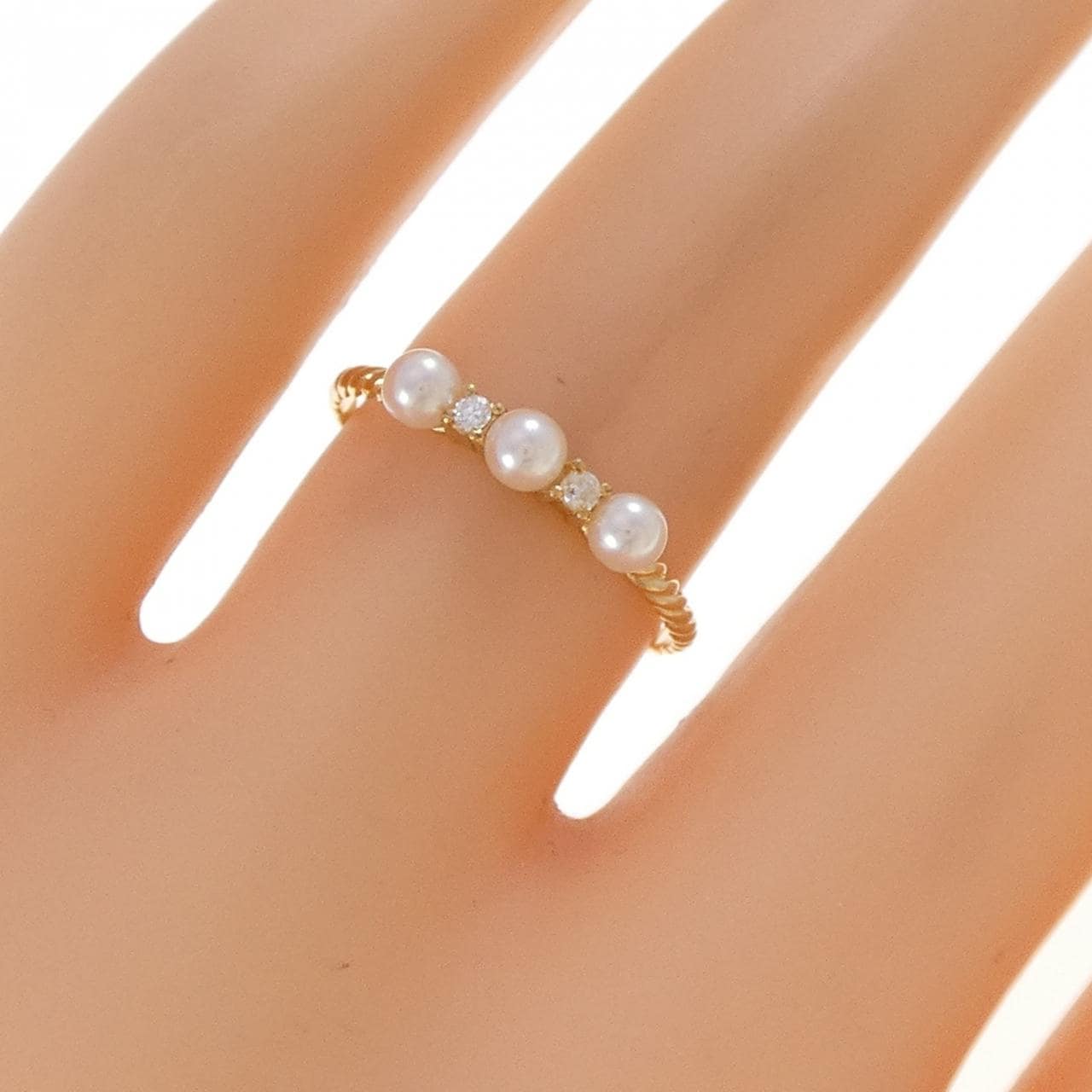 タサキ アコヤパール リング