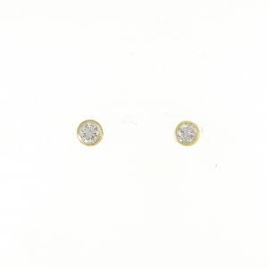 K18YG ダイヤモンド ピアス 0.20CT