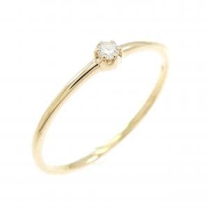 【リメイク】K18YG ダイヤモンド リング 0.03CT