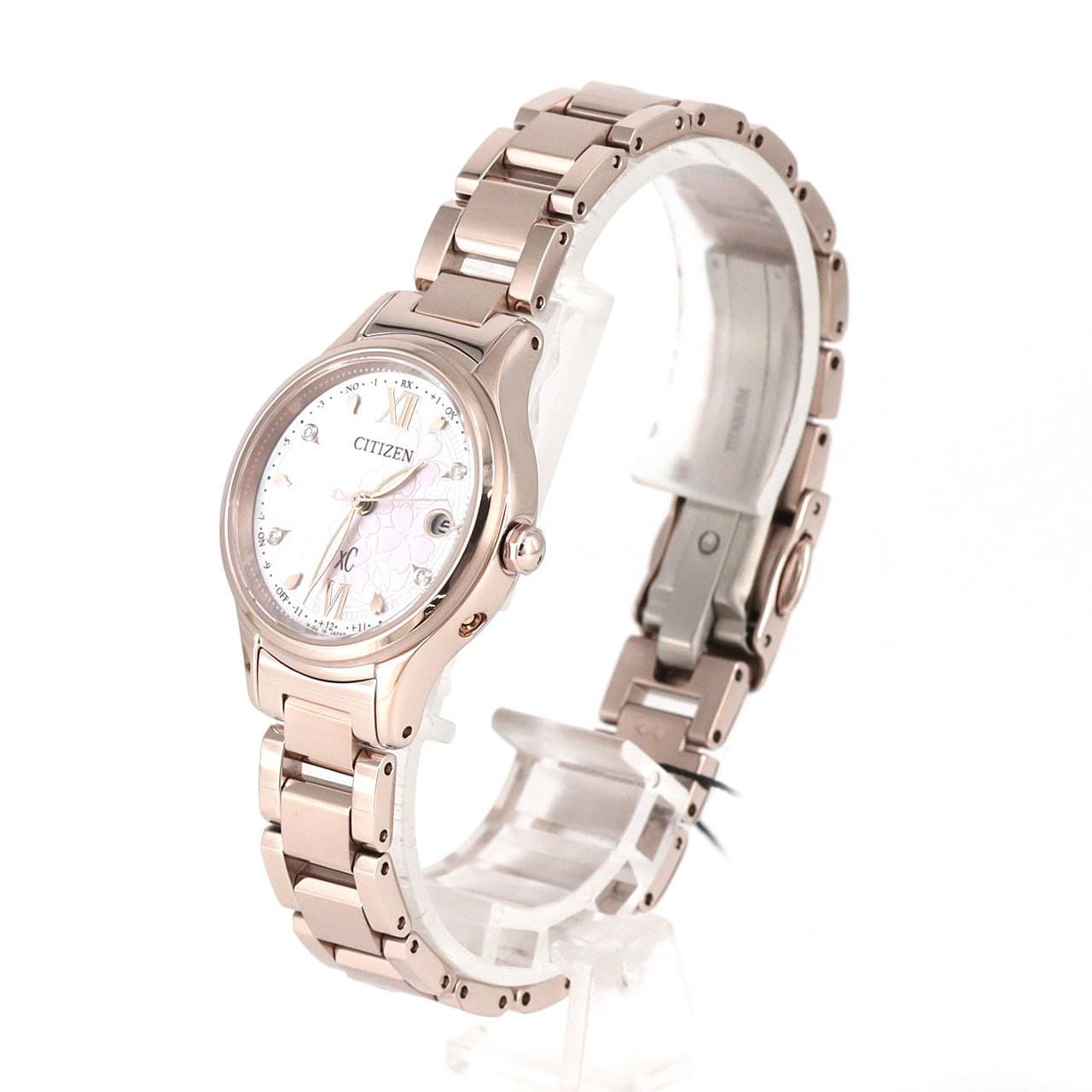 【新品】シチズン クロスシー 電波時計 LTD ES9498-77N TI ソーラークォーツ