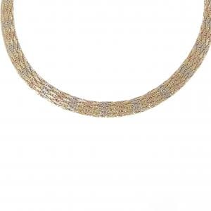 750スリーカラー ネックレス