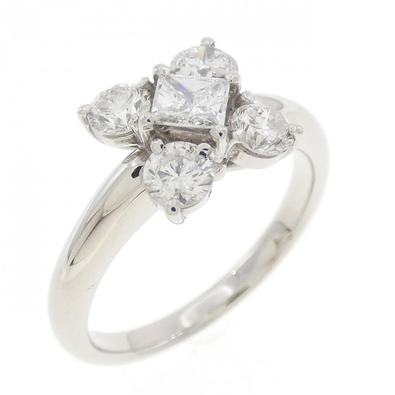 PT900 ダイヤモンド リング 1.00CT