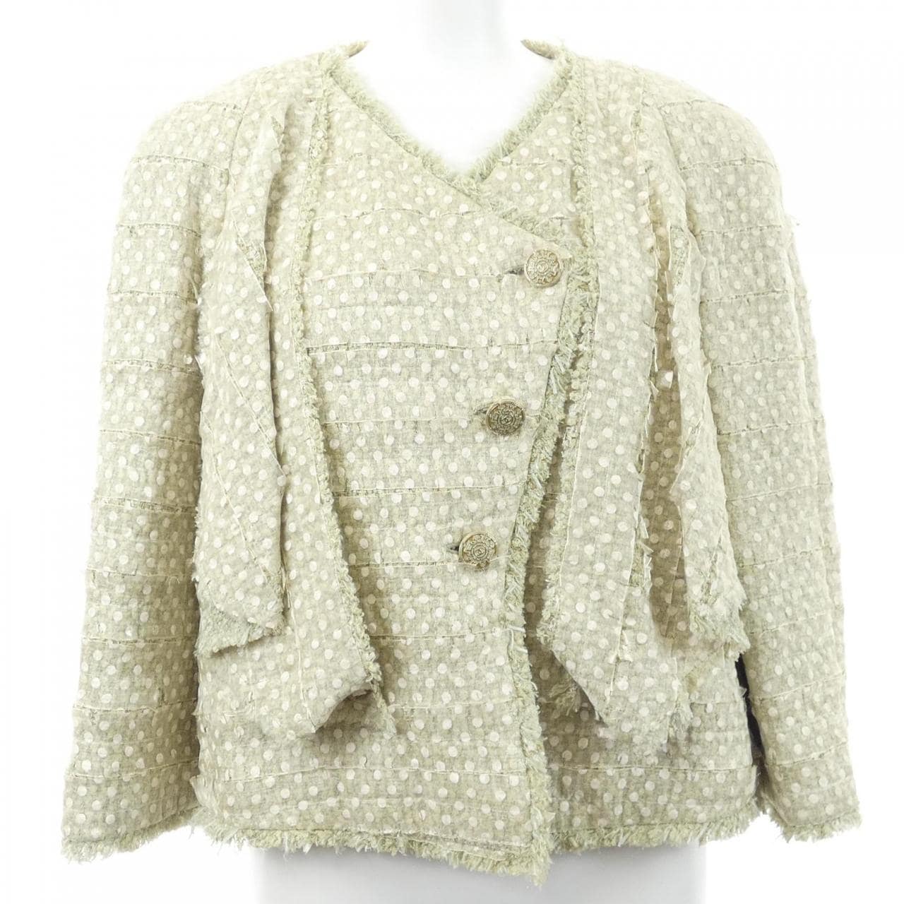 シャネル CHANEL P40991V29577 ノーカラージャケット