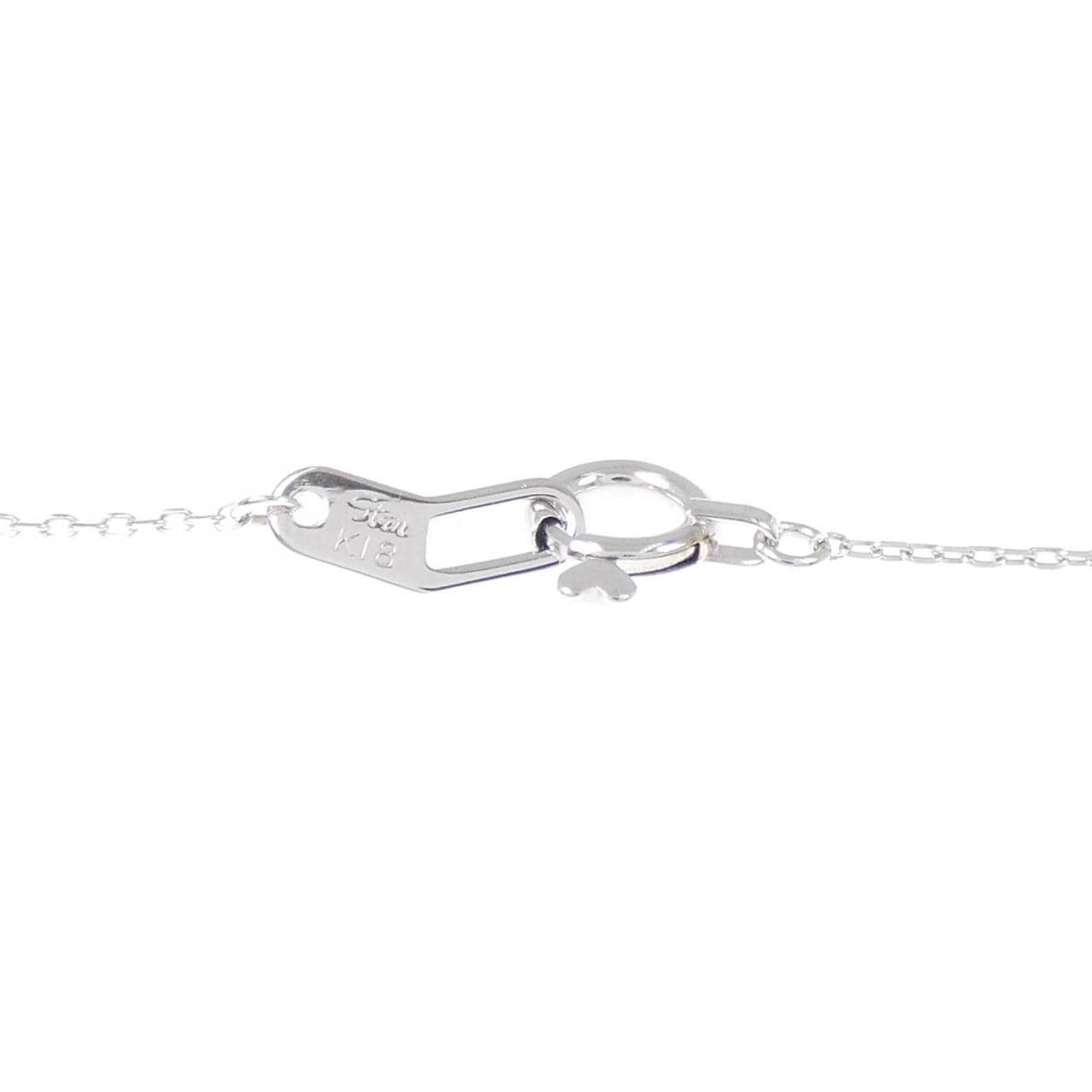 スタージュエリー ハート ダイヤモンド ネックレス 0.04CT