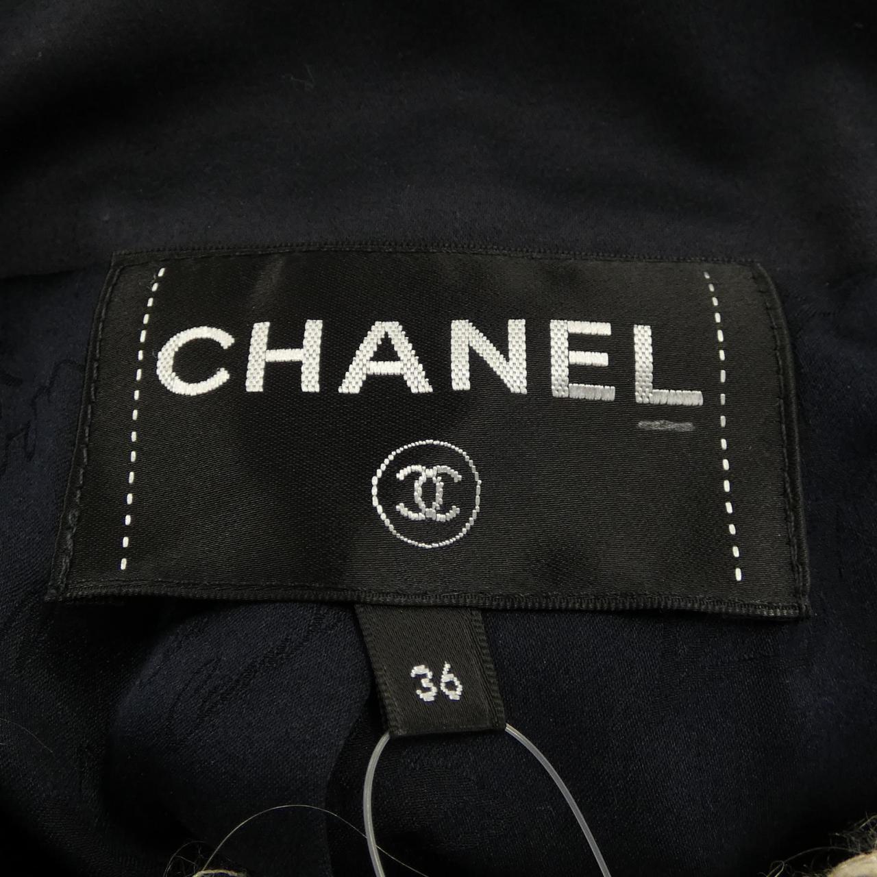 シャネル CHANEL P59643V37141 18B ノーカラージャケット