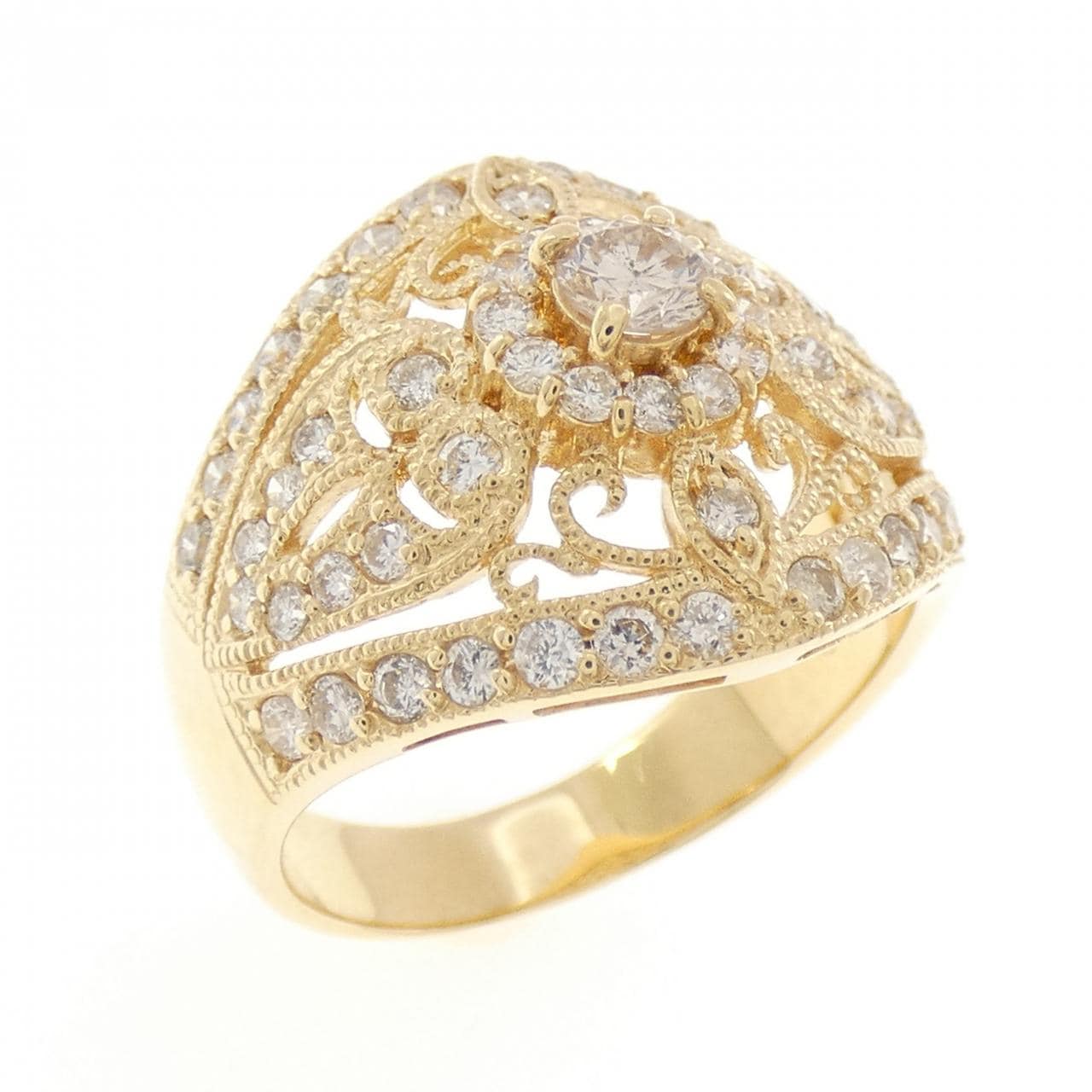K18YG ダイヤモンド リング 1.00CT