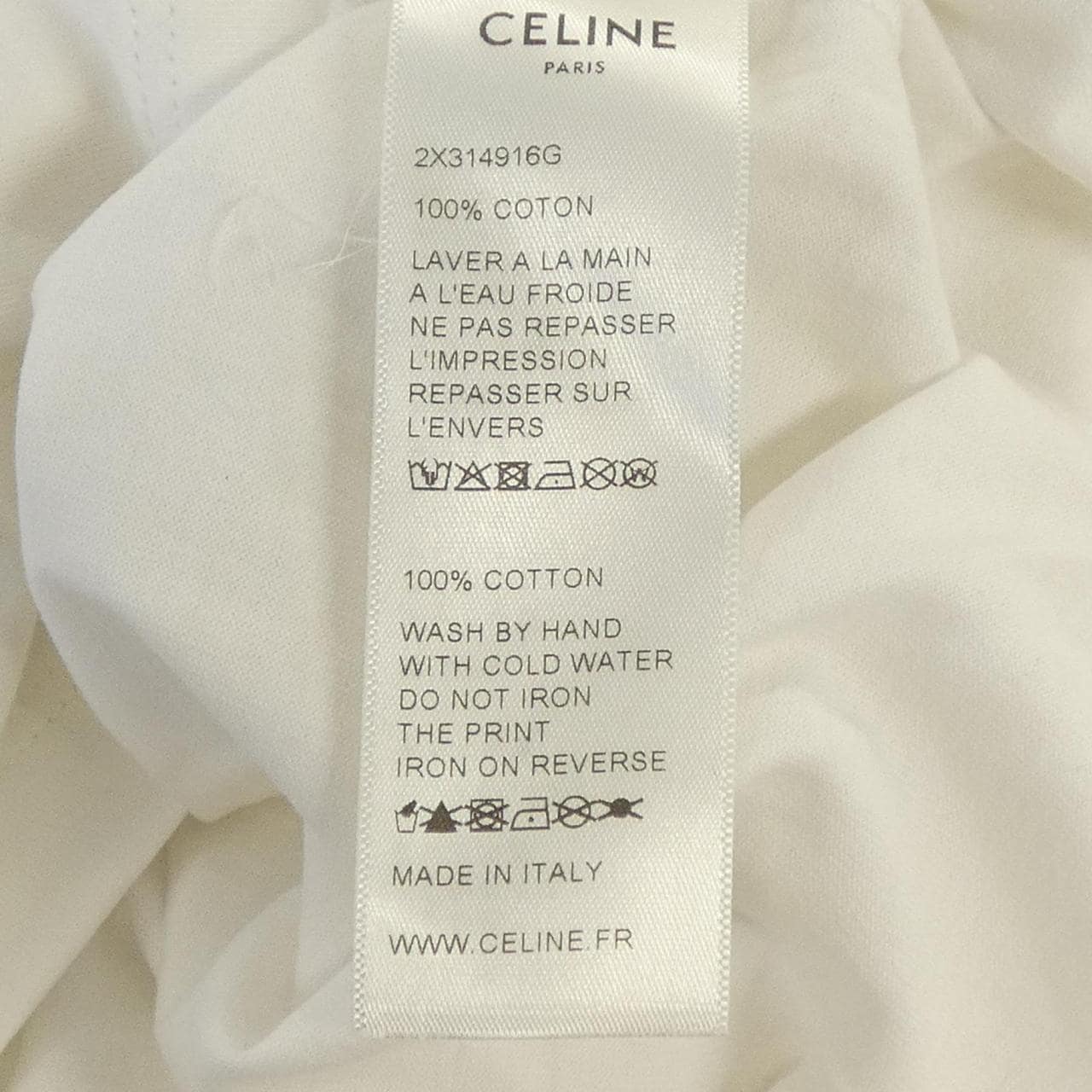 セリーヌ CELINE クラシックロゴ 2X314916G Tシャツ