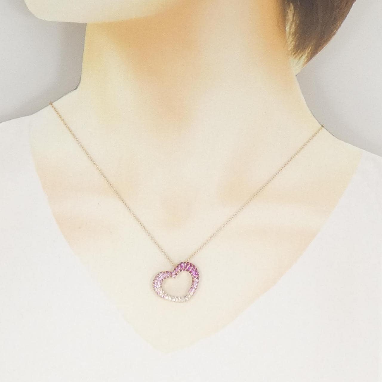 ポンテヴェキオ エモツィオーネ ミディアム ネックレス 1.30CT
