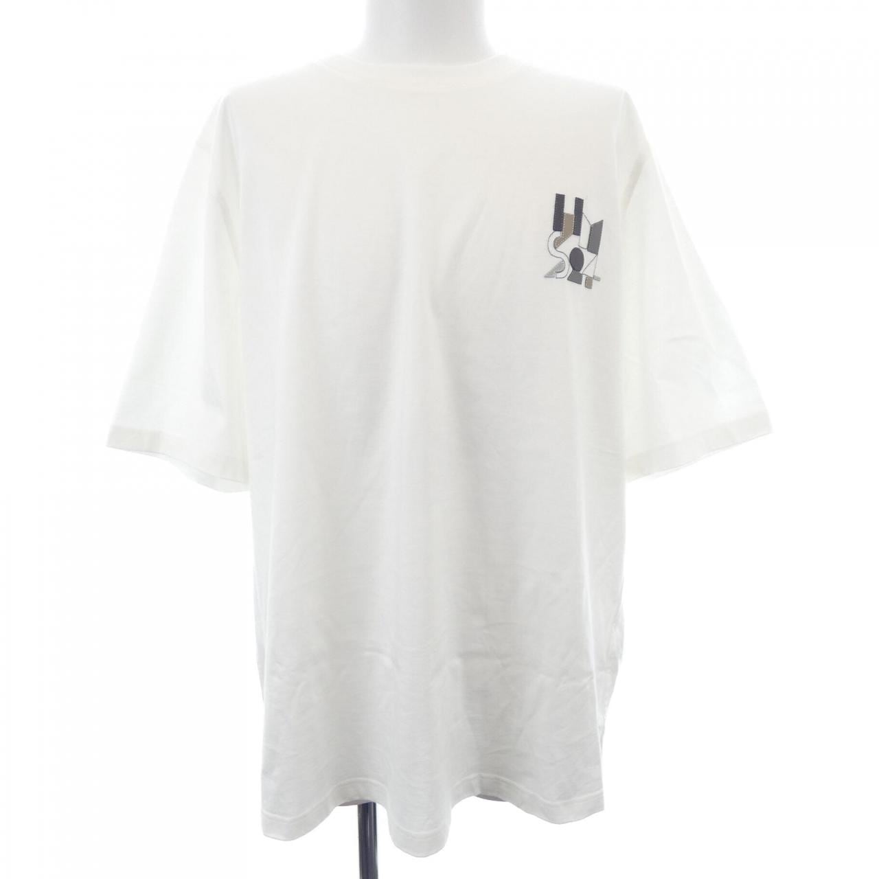 エルメス HERMES ミニレザーパッチ　ジュ ダドレス JEU D'ADRESS 457930HA Tシャツ