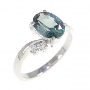 クレサンベール 合成アレキサンドライト リング 1.31CT
