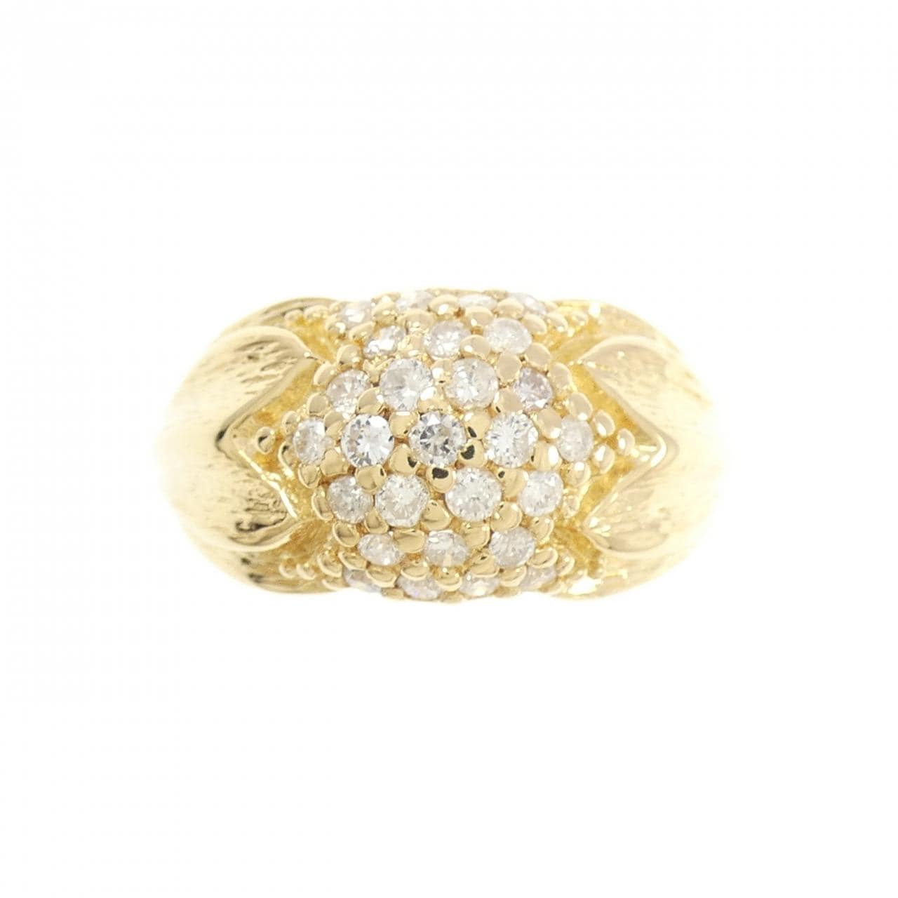 K18YG ダイヤモンド リング 0.36CT