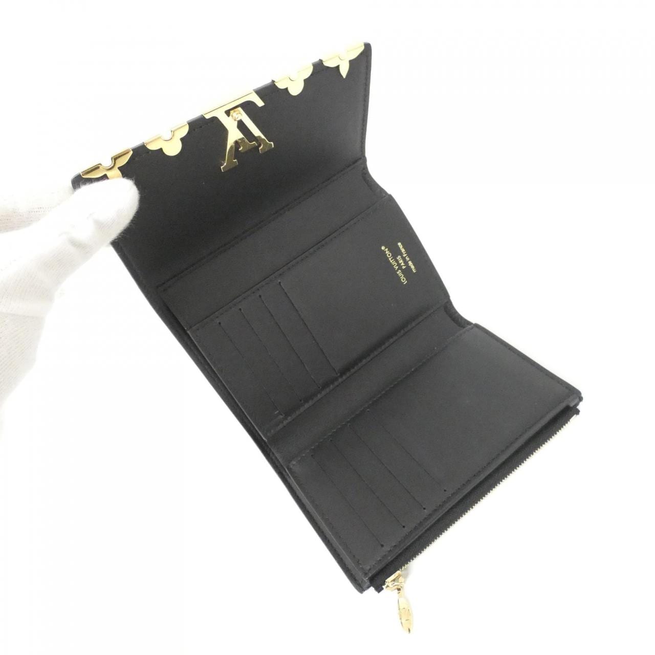 ルイヴィトン トリヨン ポルトフォイユ カプシーヌ コンパクト M82764 財布