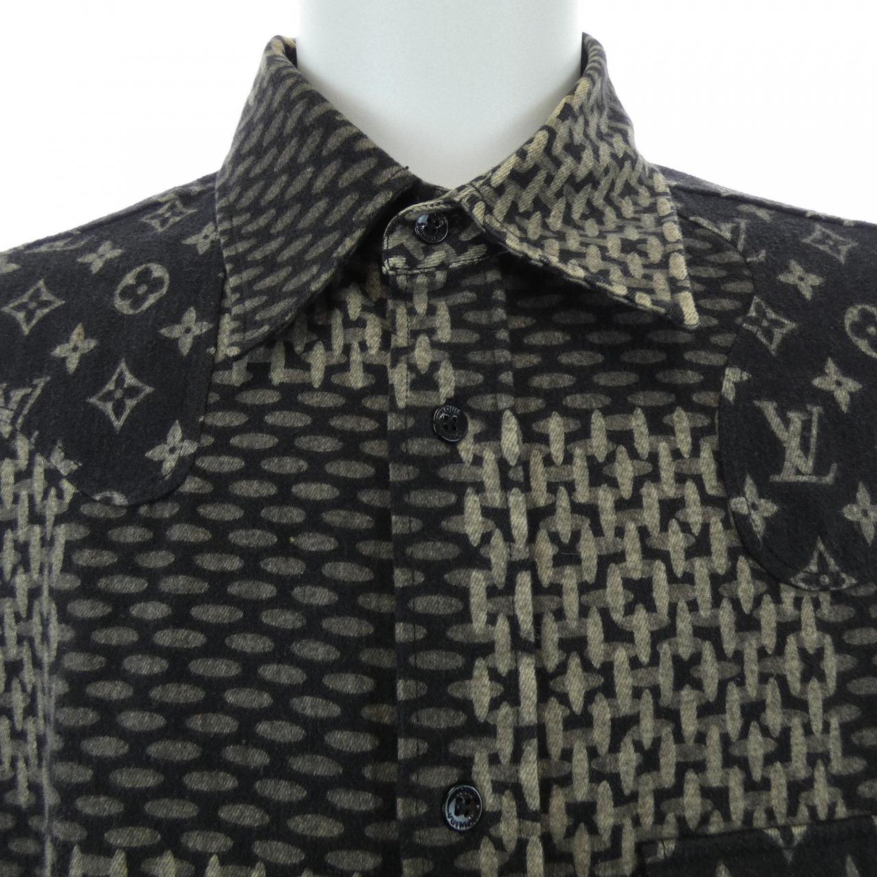 ルイヴィトン LOUIS VUITTON モノグラムウエーブジャイアントダミエ　NIGO HJS02WVJI シャツ