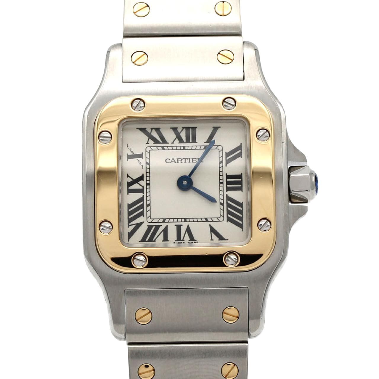 カルティエ サントスガルベSM コンビ W20012C4 SSxYG クォーツ