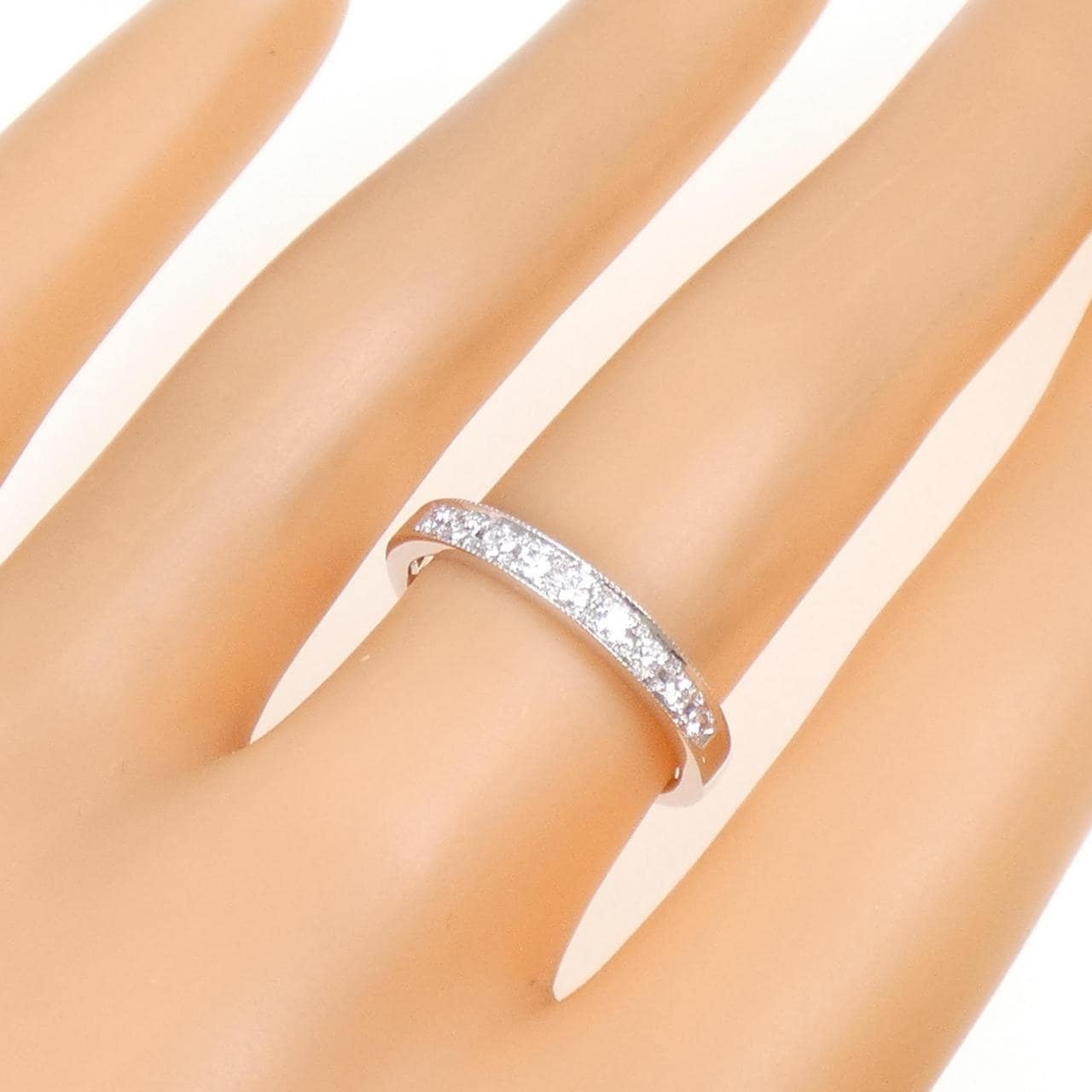 K18WG ダイヤモンド リング 0.19CT