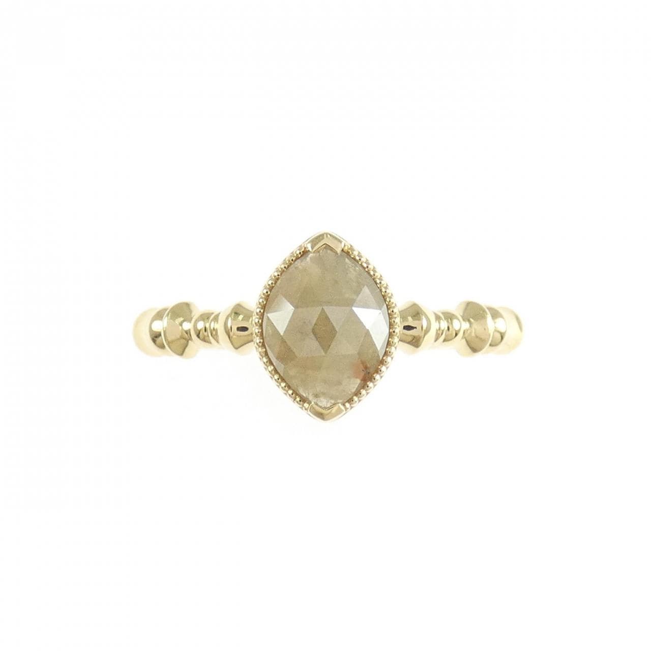K18YG ダイヤモンド リング 0.87CT