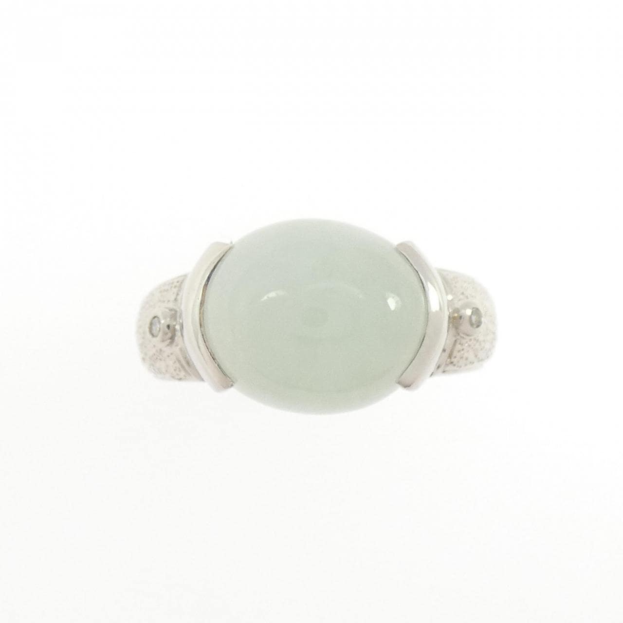 PT900 ヒスイ リング 6.00CT
